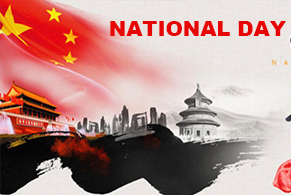 Congratulations to our Biggest Chinese holiday - National Day