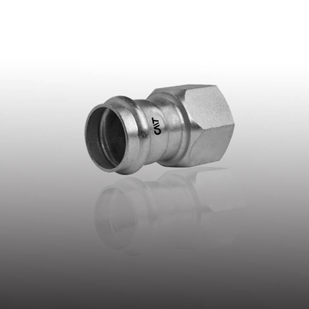 Adapter with female thread end