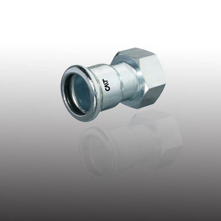 Adapter with union nut