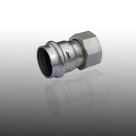 Adapter with union nut