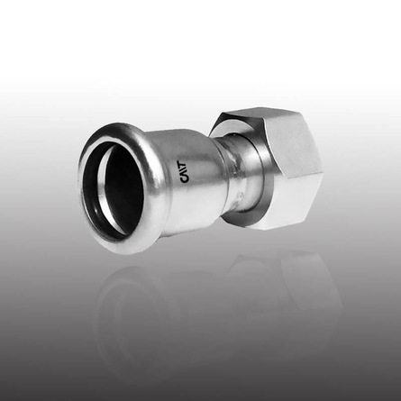 Adapter with union nut