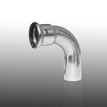 90d elbow with plain end