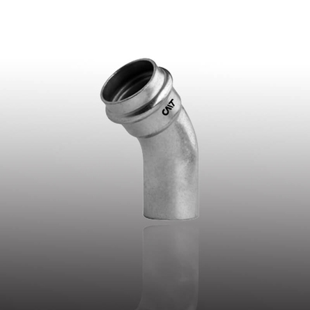 45d Bend with plain end